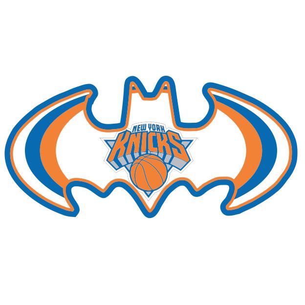 New York Knicks Batman Logo iron on heat transfer